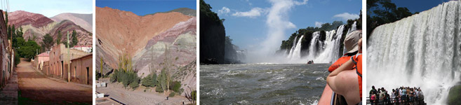 from salta to iguazu falls