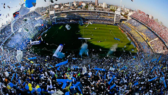 La boca Stadium Buenos Aires