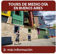 Half day tours in Buenos Aires 