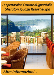 Le spettacolari Cascate di Iguaz&uacute; allo Sheraton Iguazu Resort & Spa.