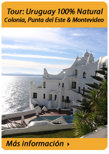 Tour: Colonia, Montevideo, Punta del este - Uruguay 100% Natural