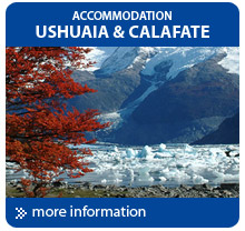 Accommodation in Ushuaia & Calafate