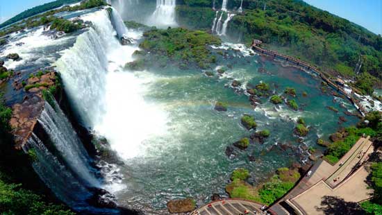 Iguazu falls argentina side