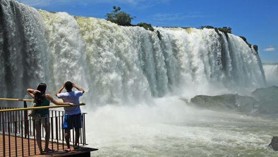 Iguazu falls argentina side