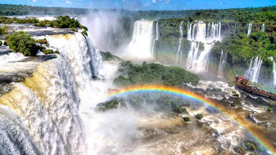 Visit iguazu falls with wanda mines