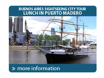 Buenos Aires city tour with lunch