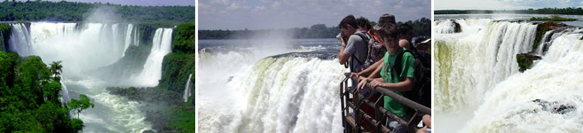 your comments about iguazu falls