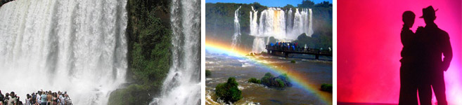 one of the seven wonderfulls in the word iguazu falls