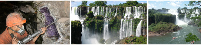 wanda mines and iguazu falls