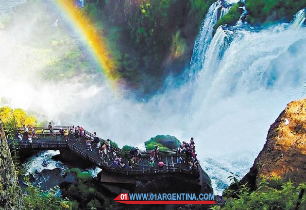 trails at iguazu falls